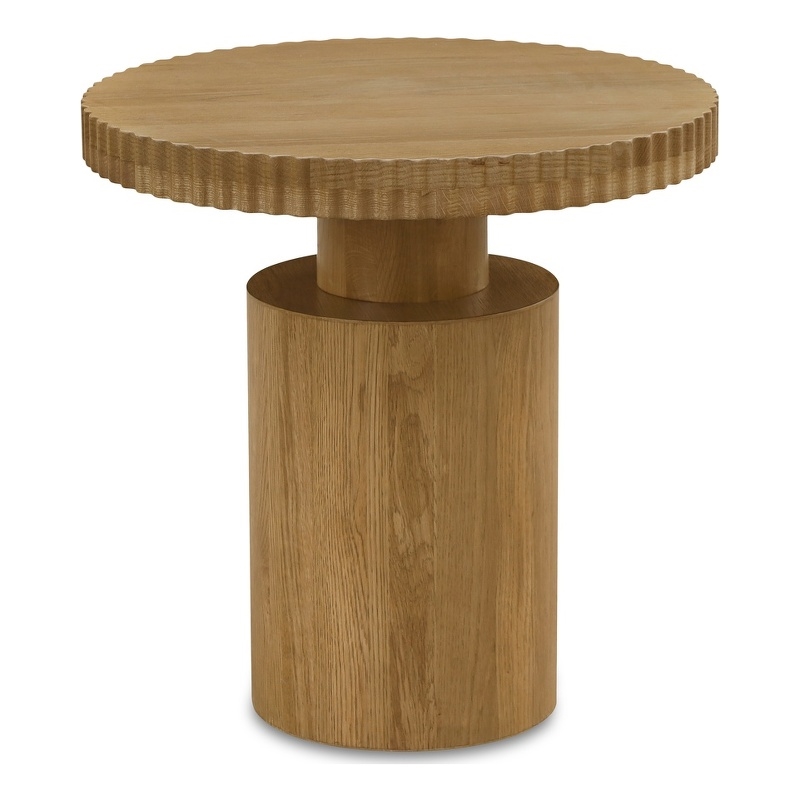 Moe's Home Collection Leigh Side Table Wood Brown