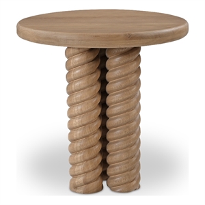 Moe's Home Collection Treccia Accent Table Wood Natural