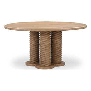 Moe's Home Collection Treccia Dining Table Wood Natural