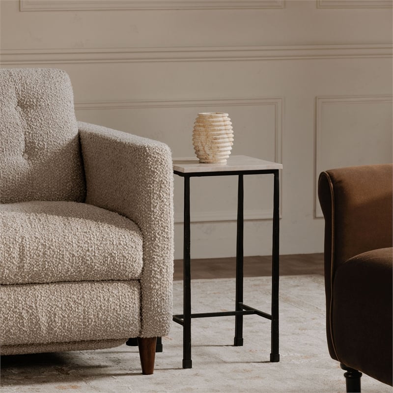 Moe's Home Collection River Side Table Stone Beige