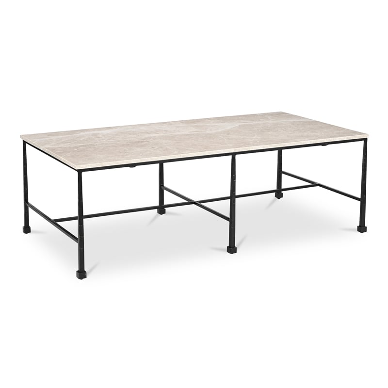 Moe's Home Collection River Coffee Table Stone Beige