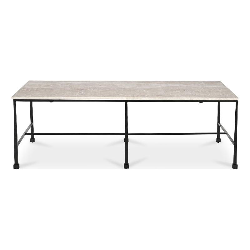 Moe's Home Collection River Coffee Table Stone Beige