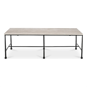 Moe's Home Collection River Coffee Table Stone Beige