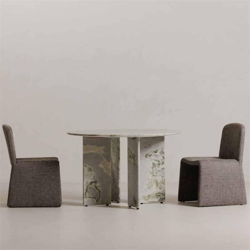 Moe's Home Collection Celia Dining Table Stone Green