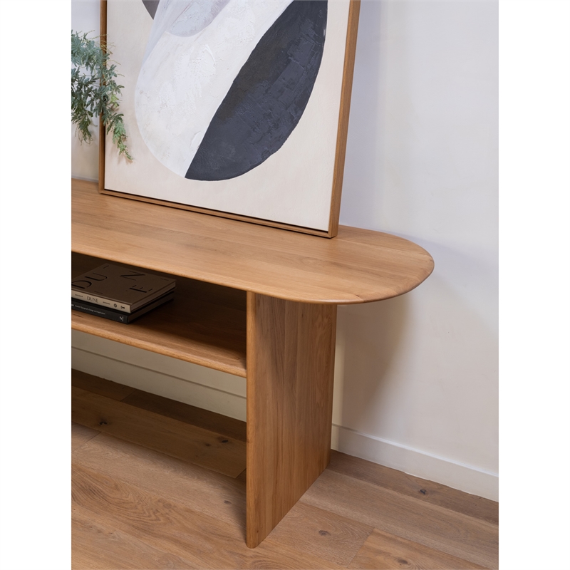 Moe's Home Collection Ruby Console Table Wood Natural