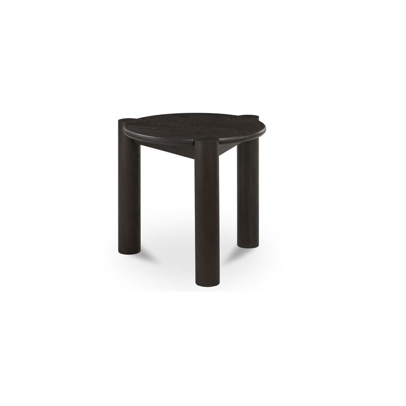 moe's home collection jack side table wood brown