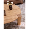 Moe's Home Collection Jack Coffee Table Wood Natural