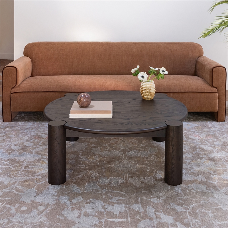 Moe's Home Collection Jack Coffee Table Wood Brown