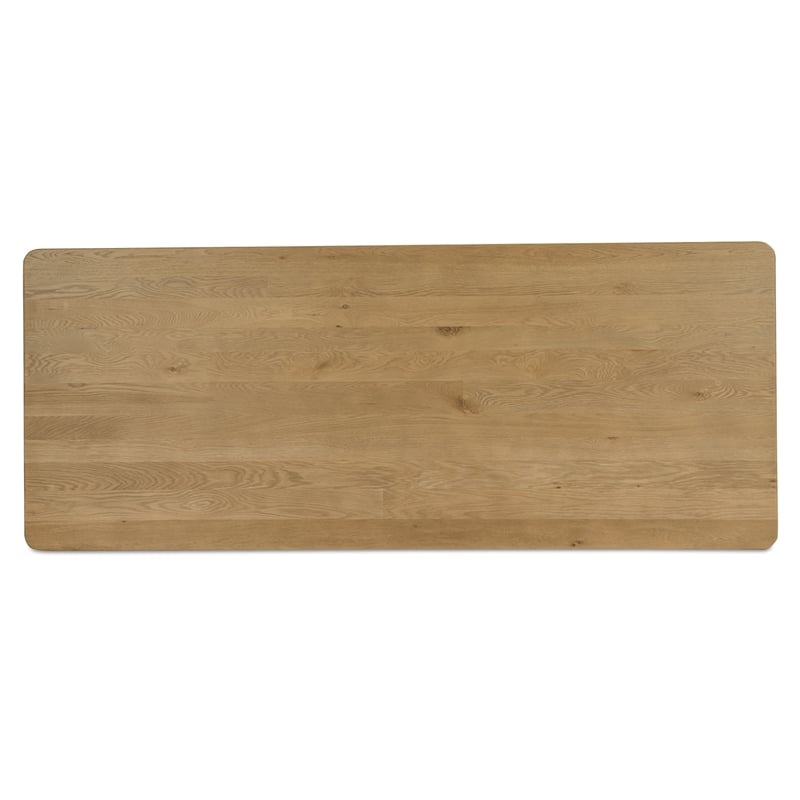 Moe's Home Collection Segment Dining Table Wood Brown