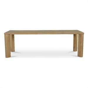 Moe's Home Collection Segment Dining Table Wood Brown