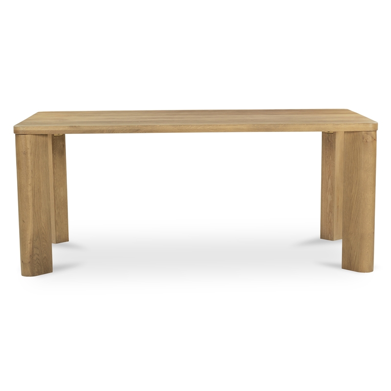Moe's Home Collection Segment Dining Table Wood Brown