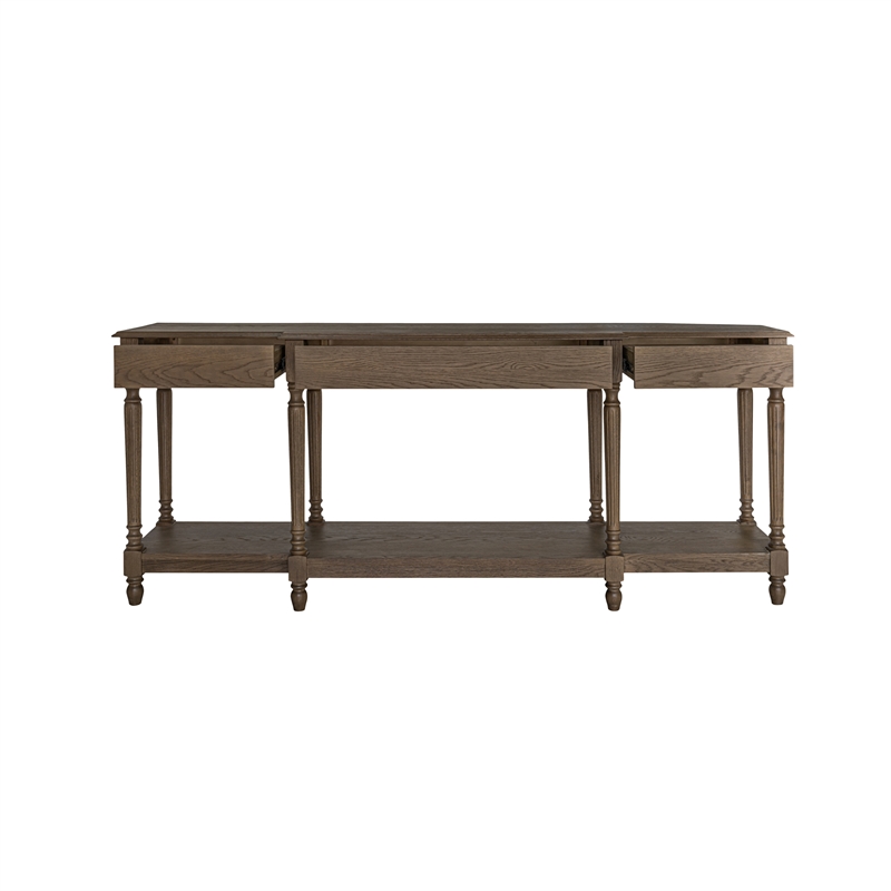 Moe's Home Collection Martha Console Table Wood Brown