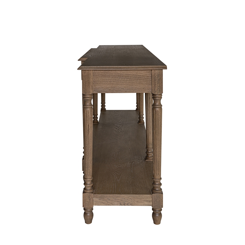 Moe's Home Collection Martha Console Table Wood Brown
