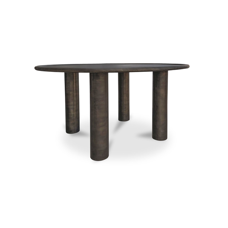 Moe's Home Collection Deacon Outdoor Dining Table Metal Brown