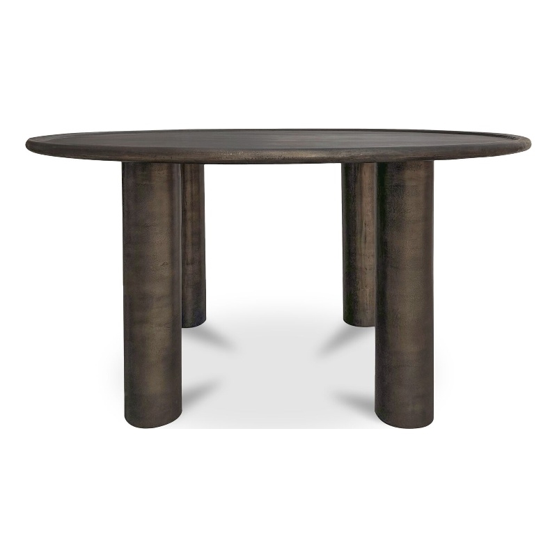 Moe's Home Collection Deacon Outdoor Dining Table Metal Brown