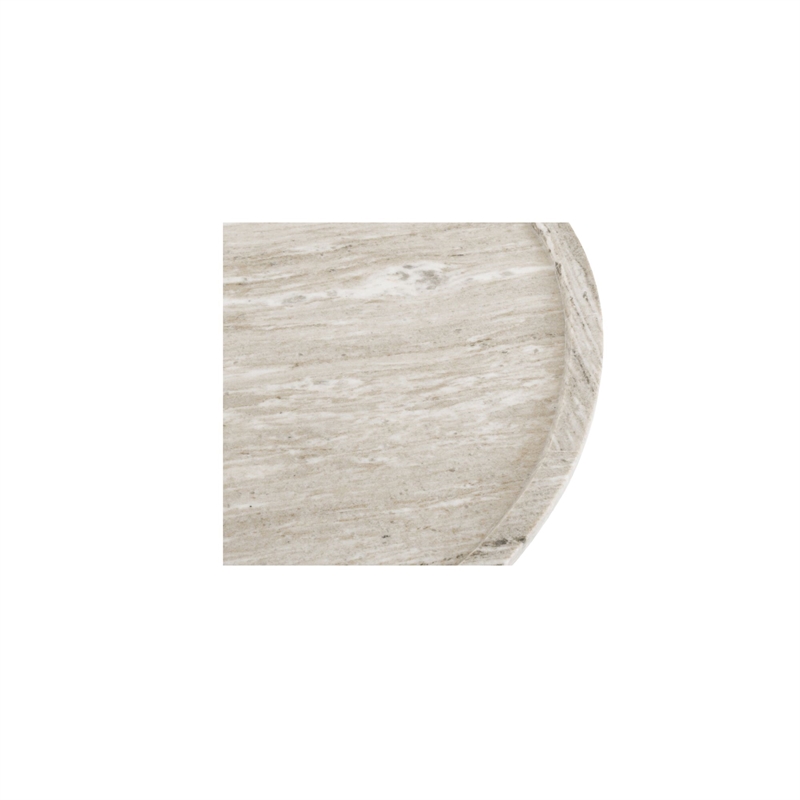 Moe's Home Collection Kimberley Coffee Table Stone White