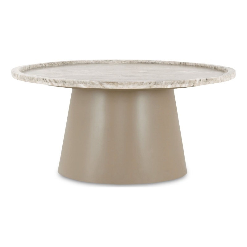 Moe's Home Collection Kimberley Coffee Table Stone White