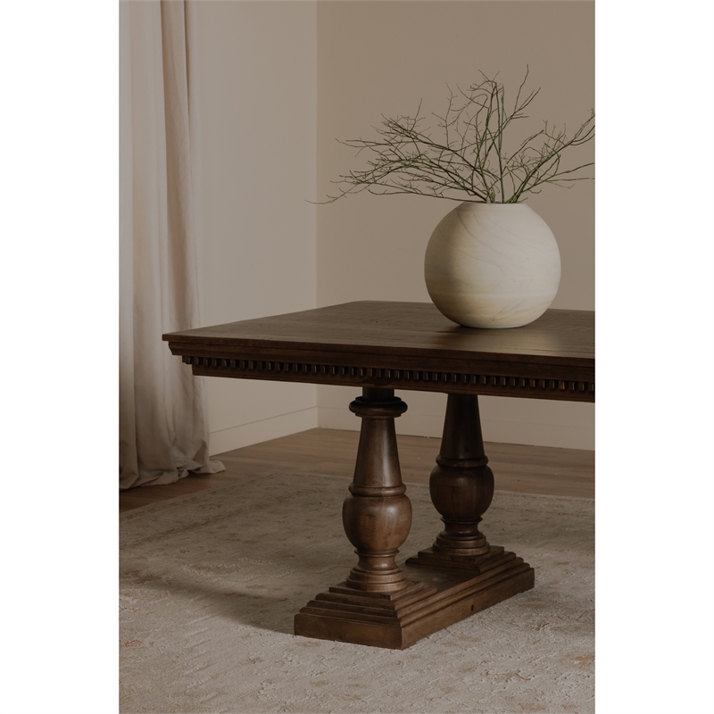 Moe's Home Collection Everson Dining Table Wood Brown