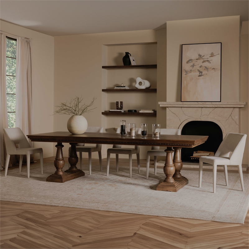 Moe's Home Collection Everson Dining Table Wood Brown