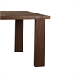 Moe's Home Collection Marina Dining Table Wood Brown
