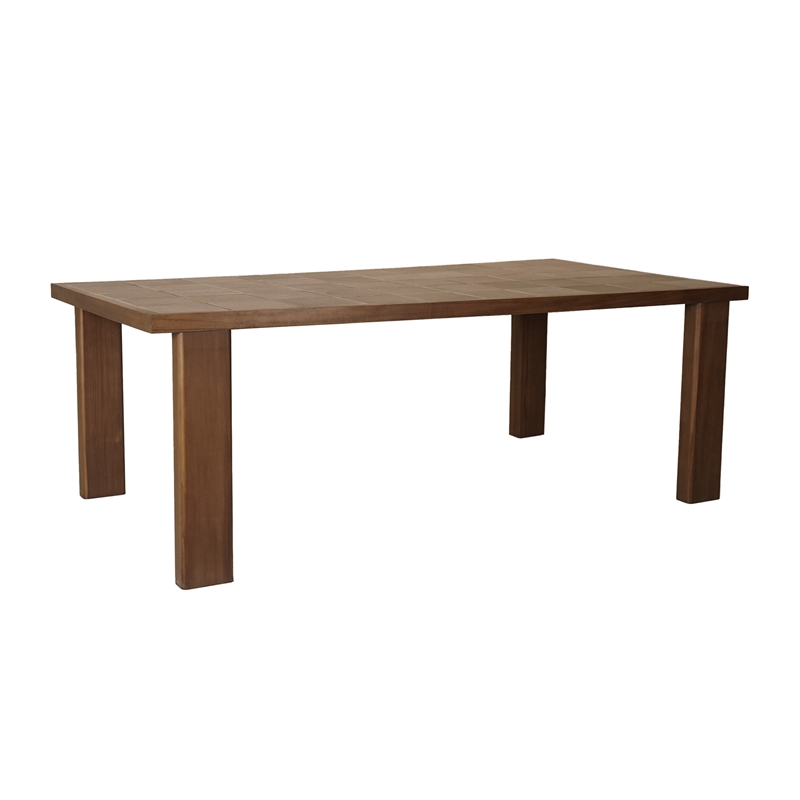 Moe's Home Collection Marina Dining Table Wood Brown