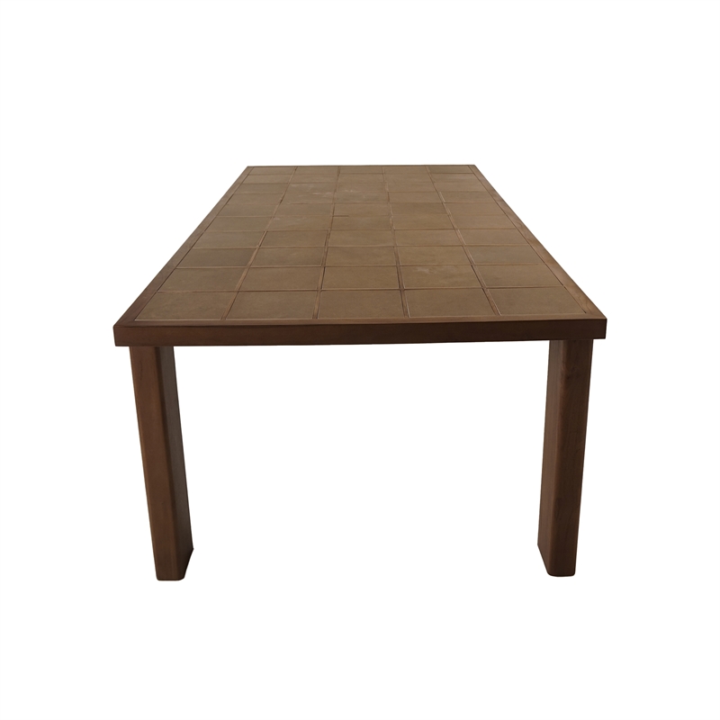 Moe's Home Collection Marina Dining Table Wood Brown