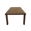 Moe's Home Collection Marina Dining Table Wood Brown