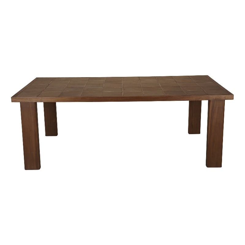 Moe's Home Collection Marina Dining Table Wood Brown