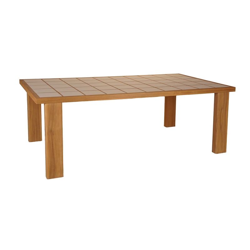 Moe's Home Collection Marina Dining Table Wood Natural