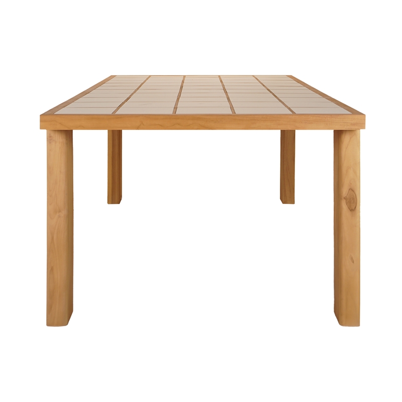 Moe's Home Collection Marina Dining Table Wood Natural