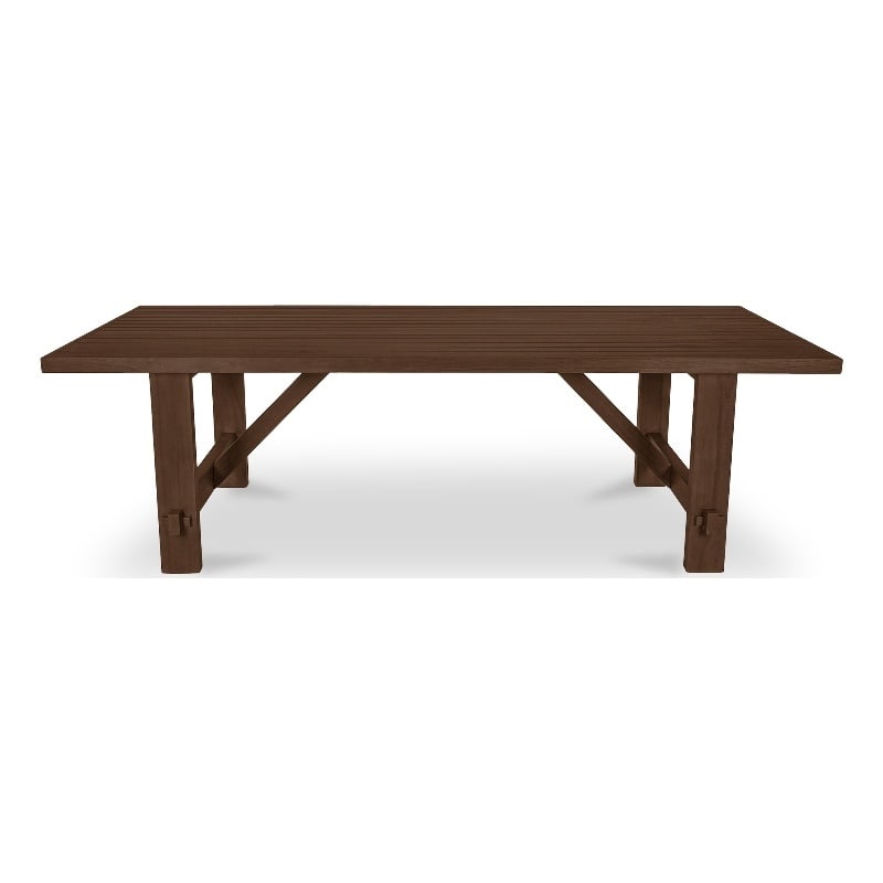Moe's Home Collection Esmond Dining Table Wood Brown