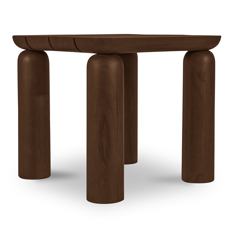 Moe's Home Collection Barclay Side Table Wood Brown