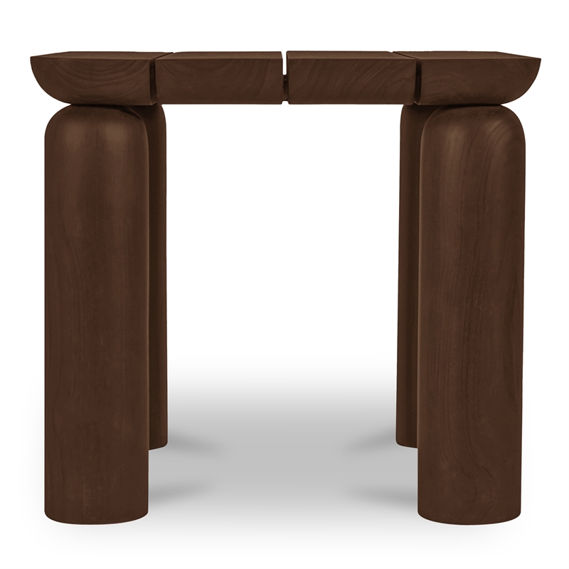Moe's Home Collection Barclay Side Table Wood Brown