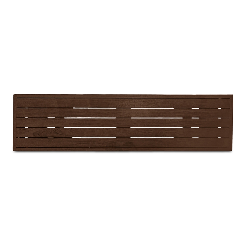 Moe's Home Collection Esmond Wood Dining Bench in Brown