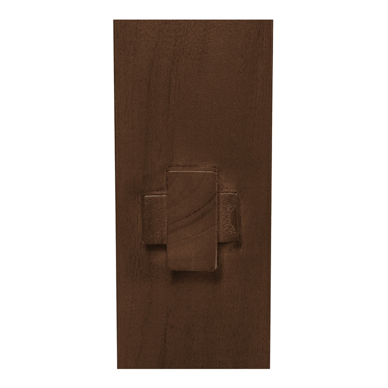 Moe's Home Collection Esmond Wood Dining Bench in Brown