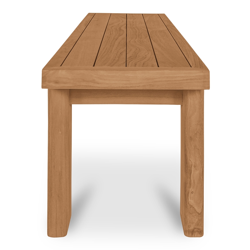 Moe's Home Collection Marina Wood Dining Bench in Natural