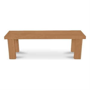 Moe's Home Collection Marina Wood Dining Bench in Natural