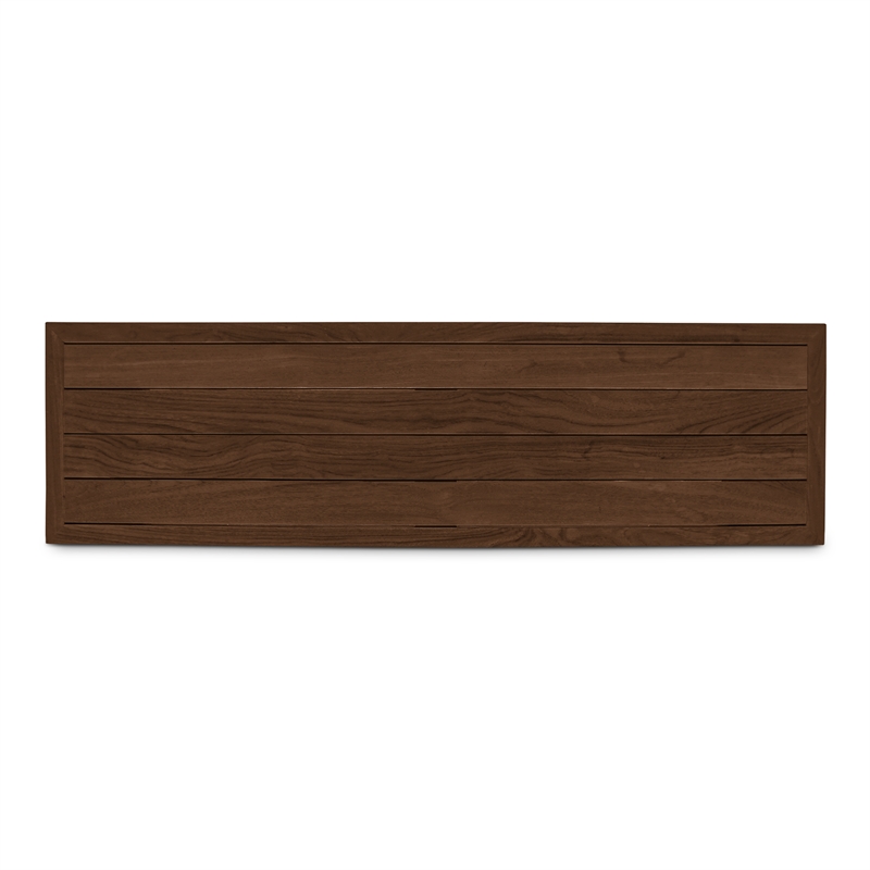 Moe's Home Collection Marina Wood Dining Bench in Brown