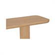 Moe's Home Collection Anders Wood Dining Bench in Natural
