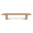 Moe's Home Collection Anders Wood Dining Bench in Natural