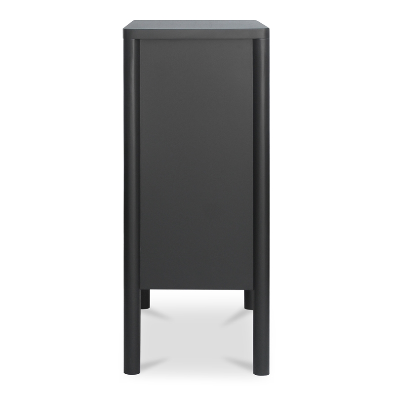 Moe's Home Collection Hannah Wood Cabinet in Black