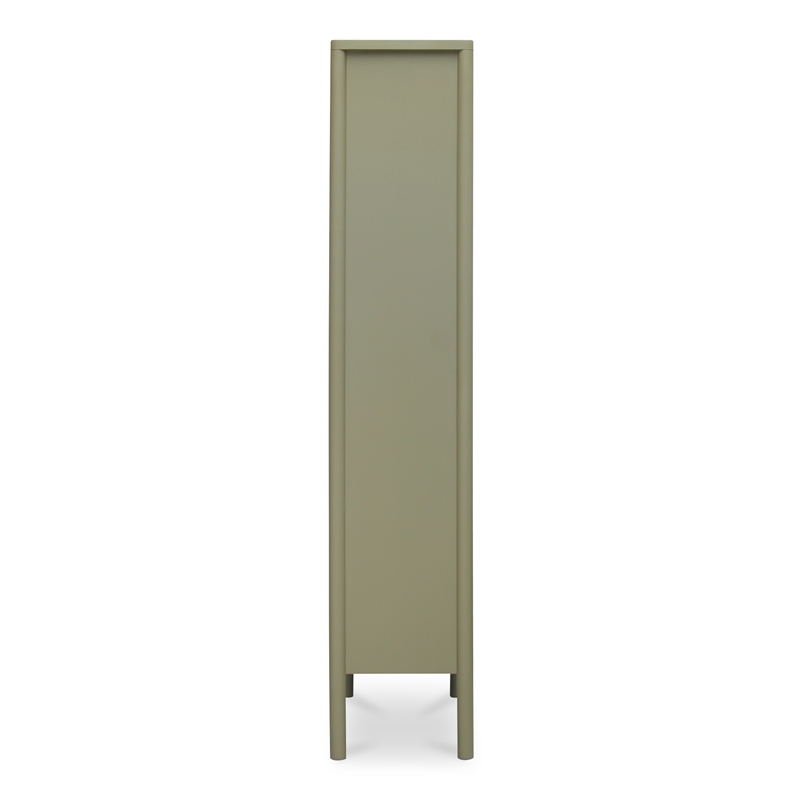Moe's Home Collection Hannah Wood Cabinet in Green