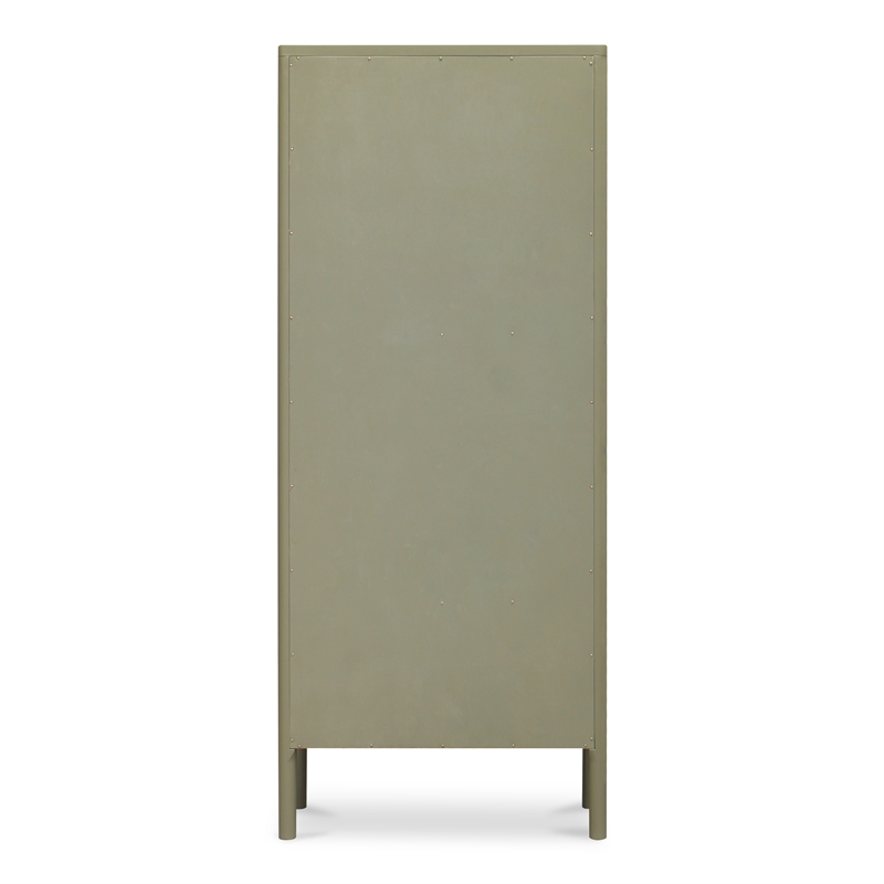 Moe's Home Collection Hannah Wood Cabinet in Green