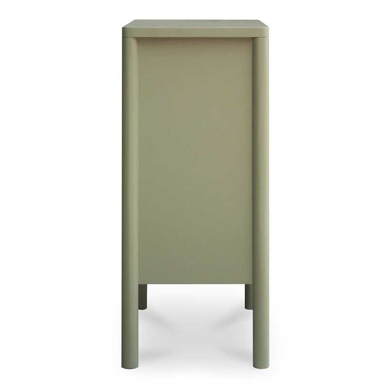 Moe's Home Collection Hannah Wood Cabinet in Green