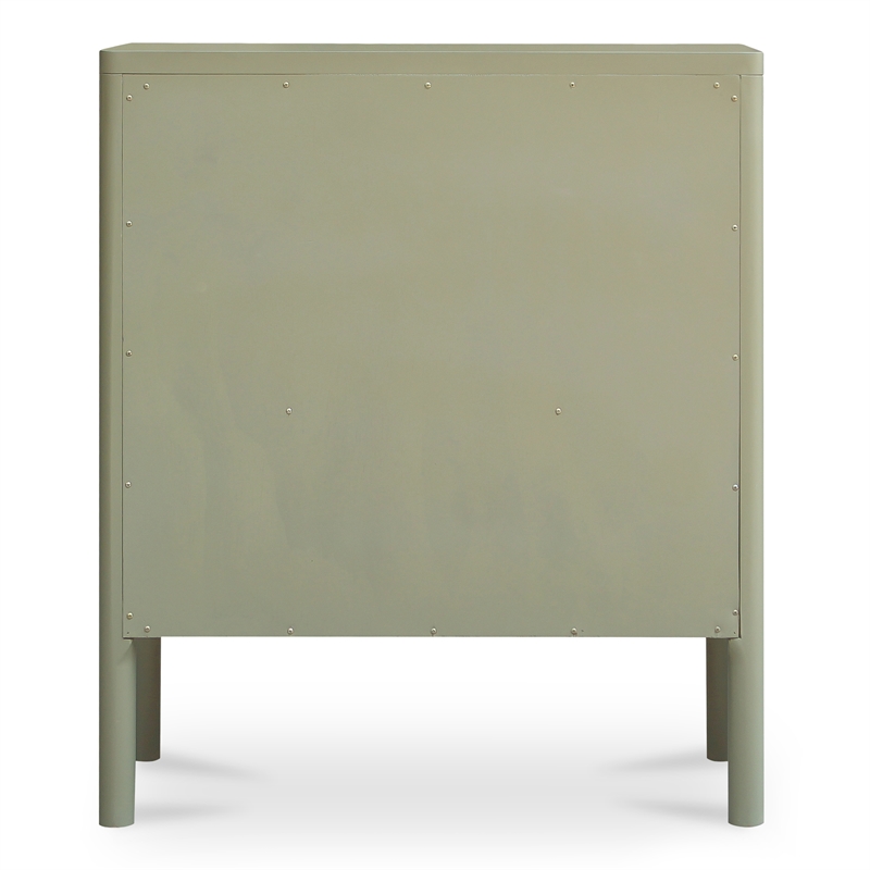 Moe's Home Collection Hannah Wood Cabinet in Green