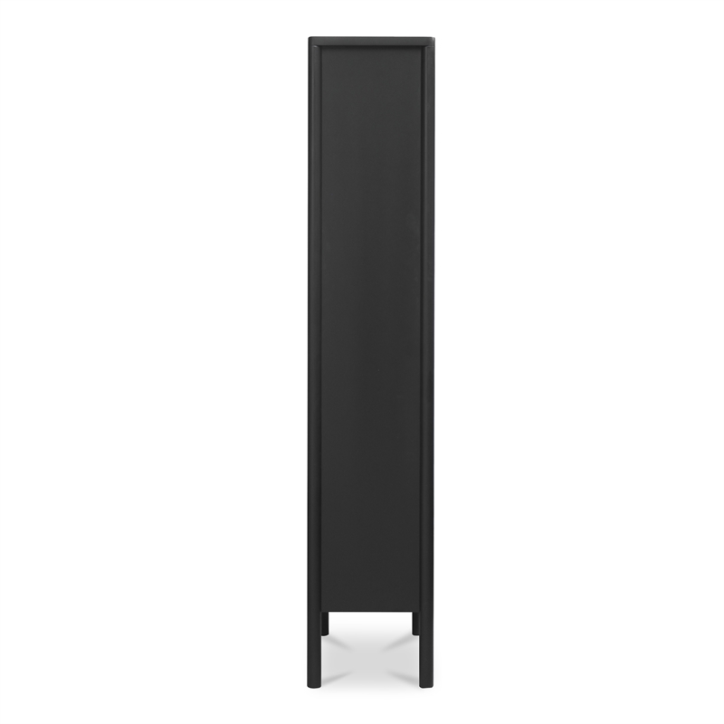 Moe's Home Collection Hannah Wood Cabinet in Black