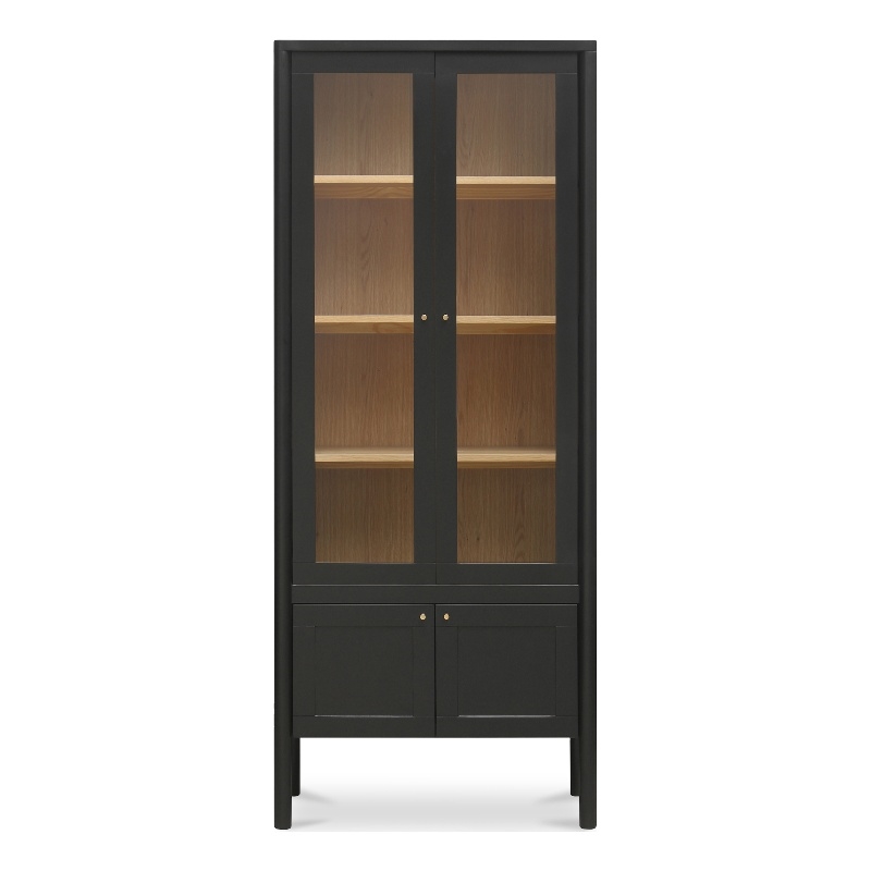 Moe's Home Collection Hannah Wood Cabinet in Black