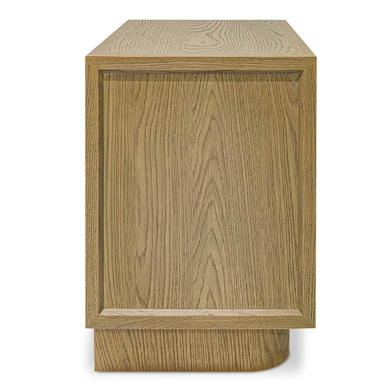 Moe's Home Collection Marcelle 2-Drawers Wood Bedroom Nightstand in White