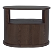 Moe's Home Collection Tommy 1-Drawer Wood Bedroom Nightstand in Brown