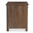 Moe's Home Collection Gene 1-Drawer Wood Bedroom Nightstand in Brown